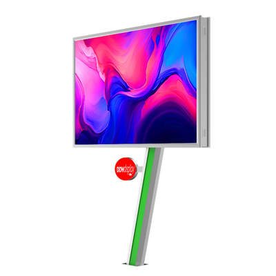 Υψηλή φωτεινότητα 8000nits p6 αδιάβροχη IP65 LED εξωτερική οθόνη ψηφιακή διαφημιστική πινακίδα