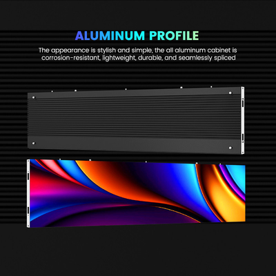 500x250/750x250/1000x250mm LED οθόνη αλουμινίου - P1.56 P1.95 P2.5 P2.6 P2.9 P3.91 - Ιδανική για εσωτερική διαφήμιση και εκθέσεις
