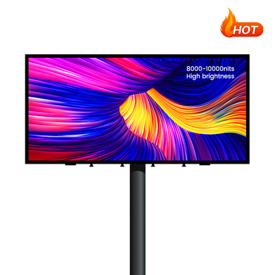IP68 Αδιάβροχη οθόνη LED υψηλής φωτεινότητας 960x960mm P5 P6.67 P8 P10, 8000-10000nits για εξωτερική διαφήμιση