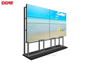 Ευρεία επίδειξη τοίχων χρώματος DDW LCD τηλεοπτική με έξοχο στενό Bezel 500 ψείρες