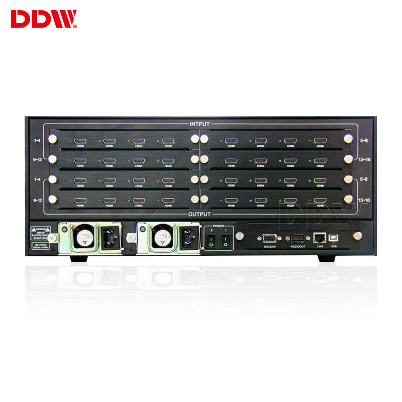 Καθαρό HDMI πτώσης σκαφών κιβώτιο ελέγχου τοίχων βρόχων τηλεοπτικό κάθε κανάλι FHD τοπικό LAN του 1920 X 1080 RS232