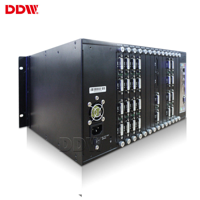 Τηλεοπτικό σήμα εισαγωγής VGA AV YPbPr μετρητών HDMI DVI τοίχων επίδειξης IP θαλάμου ελέγχου